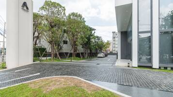 Facciata della struttura