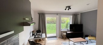 Modern holiday apartment with terrace in Büsum