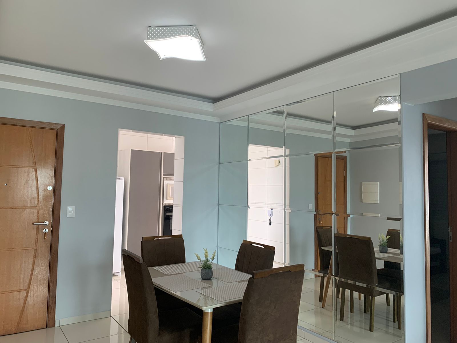 Family Apartment | Living area | 42-inch Smart TV with digital channels, TV, Netflix