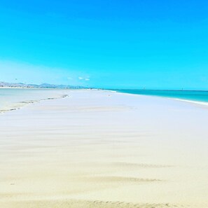 Beach nearby, beach towels