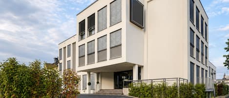 Overnatningsstedets facade