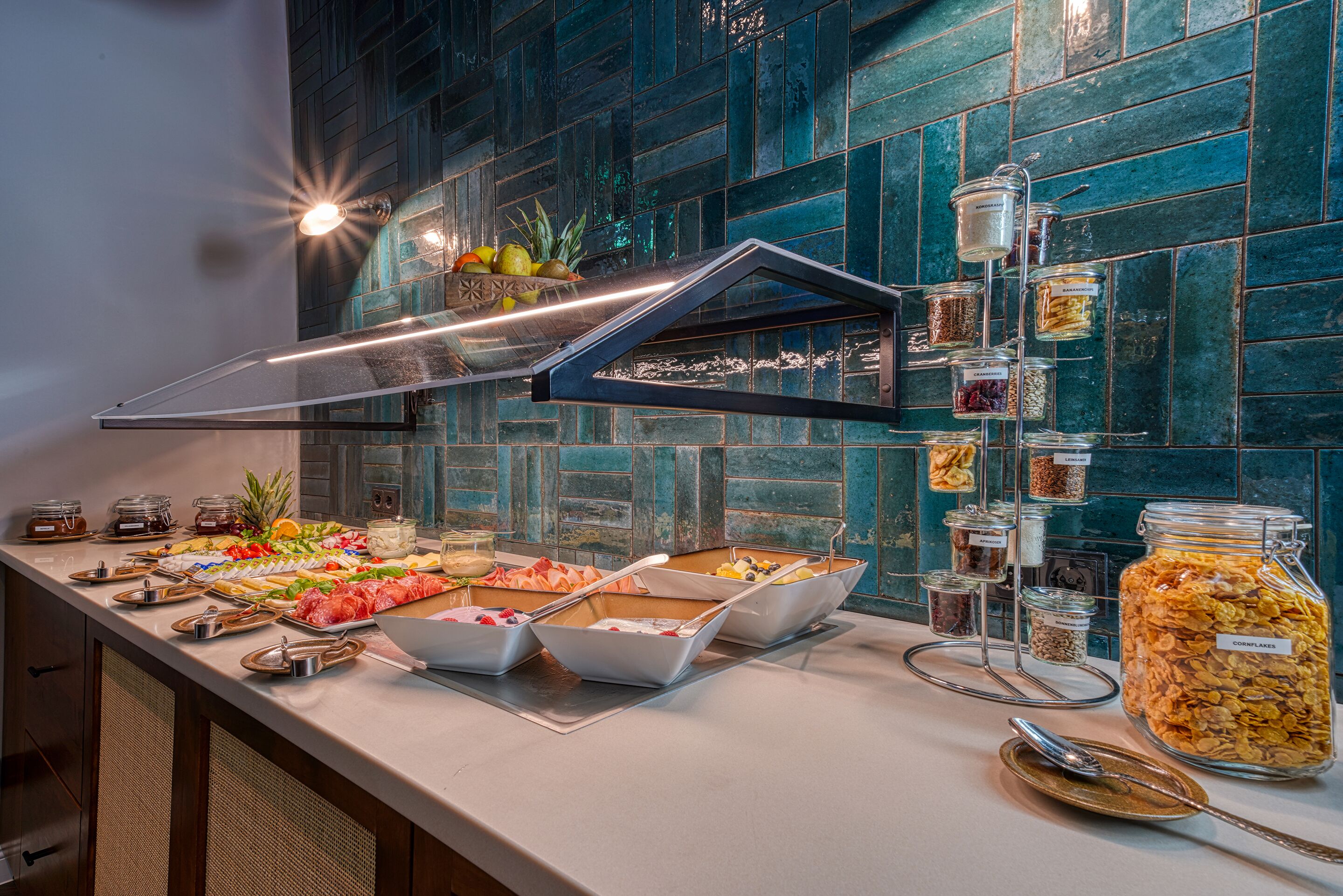 daily buffet breakfast (eur 17.9 per person)