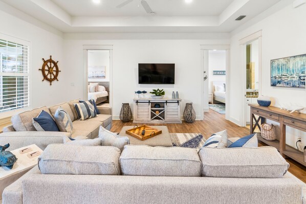 House, 2 Bedrooms | Living area - Gulf Coast Getaway 2 Bedroom Home by RedAwning (Santa Rosa Beach)