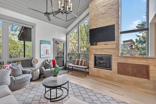 Experience ski heaven at Canyons Village - just a stroll away