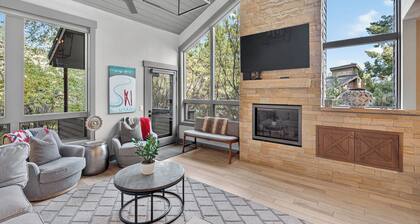 Experience ski heaven at Canyons Village - just a stroll away