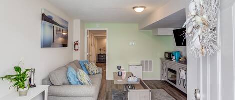 TV connectée, cheminée