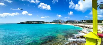 Room in Villa Casa Blue, swimming pool, sea view