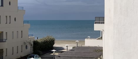 On the beach