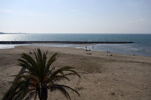 On the beach