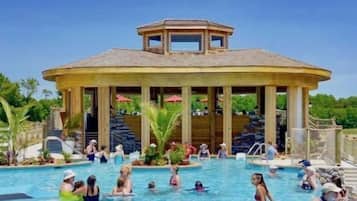 Indoor pool, a heated pool