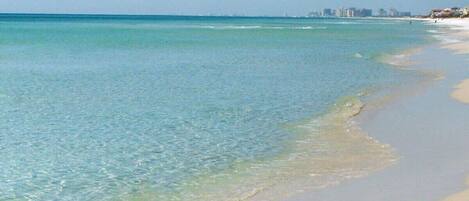 بالقرب من الشاطئ