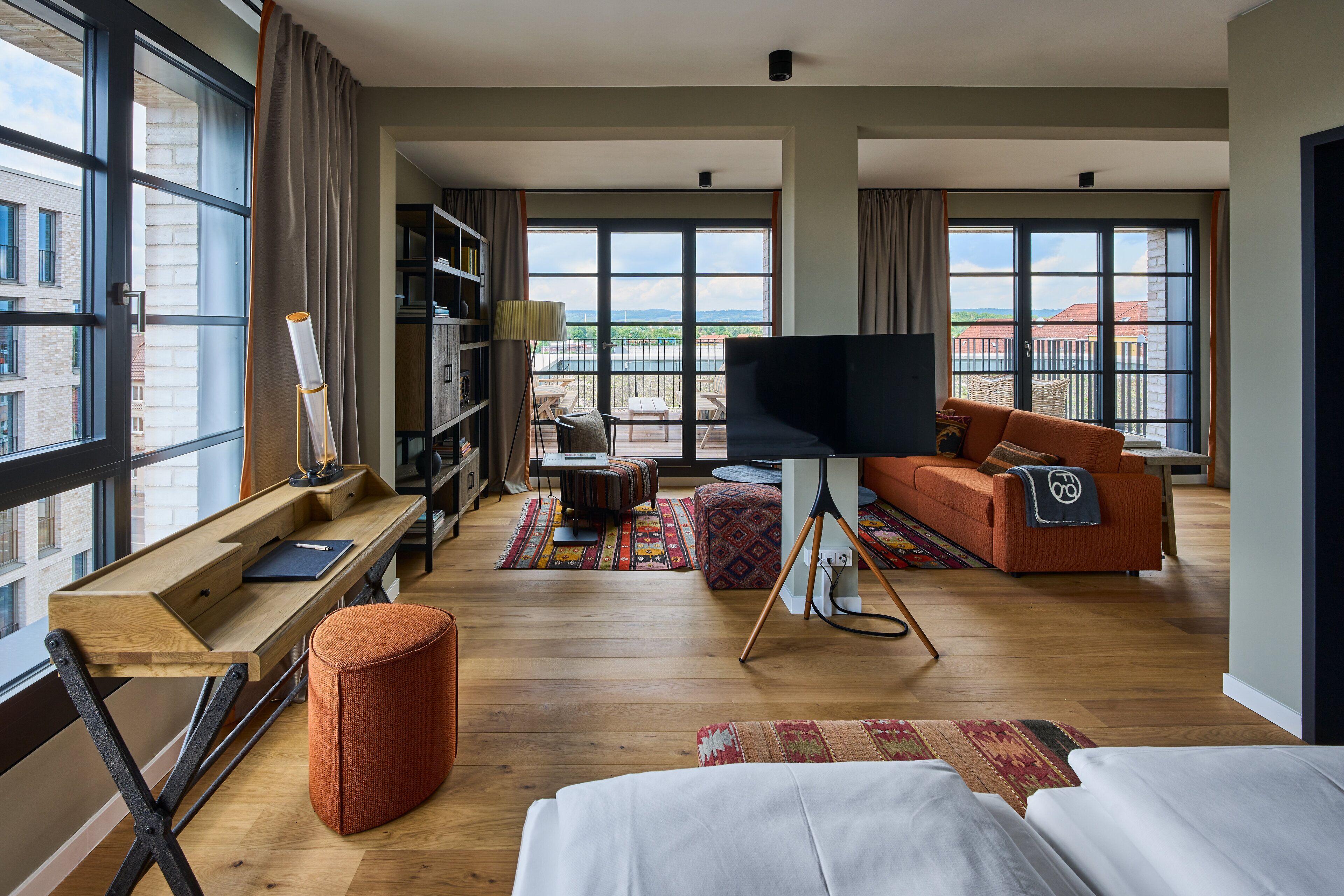 freigeist sundeck loftsuite | 1 bedroom, hypo-allergenic bedding, minibar, in-room safe