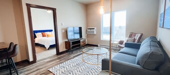 One bedroom guest suite at Generations on 1st