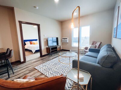 One bedroom guest suite at Generations on 1st