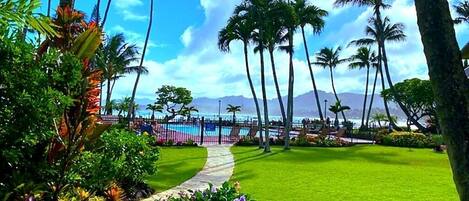 Enceinte de l’hébergement