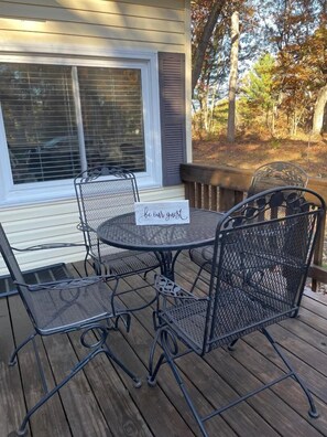 Outdoor dining