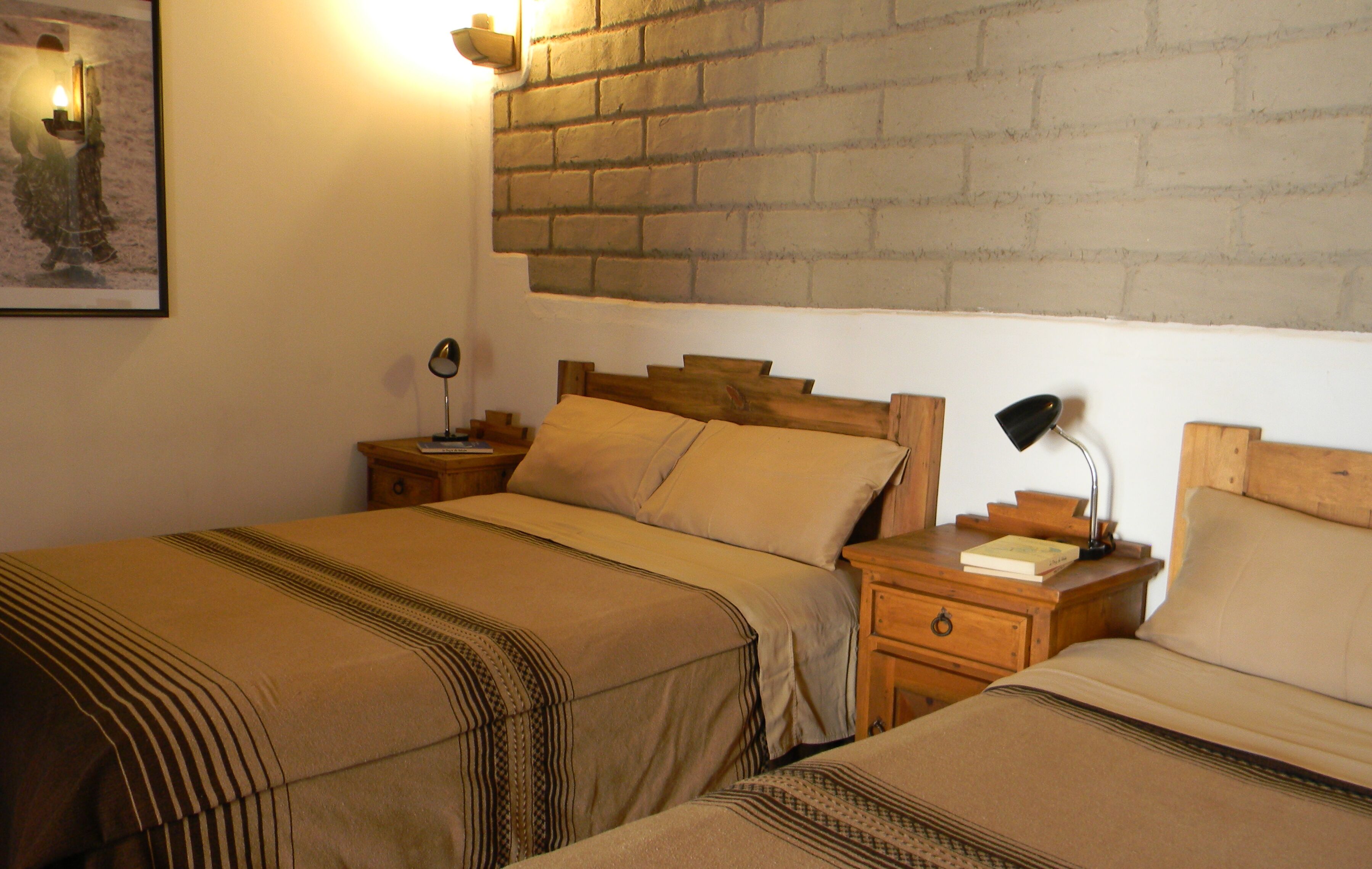 design quadruple room | 1 bedroom, hypo-allergenic bedding, down duvets, desk