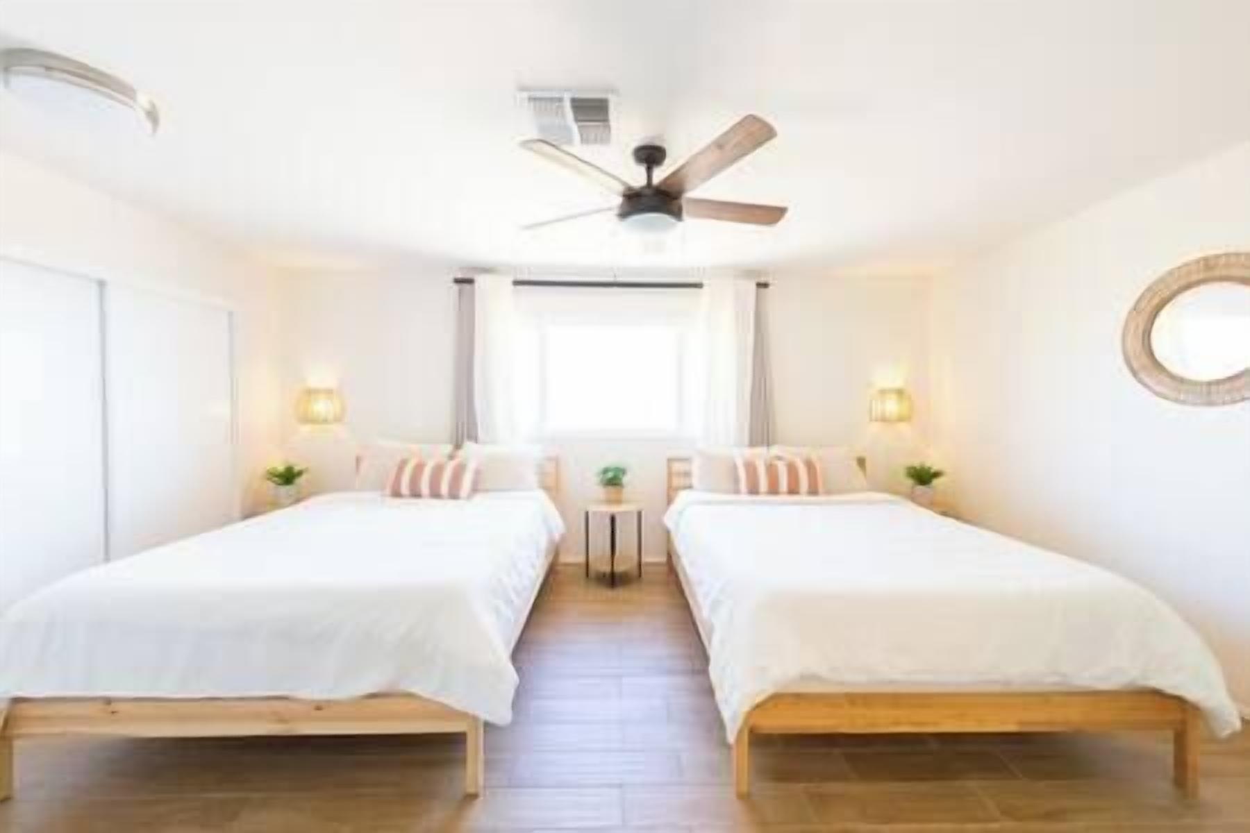 2 bedrooms, iron/ironing board, travel crib, WiFi