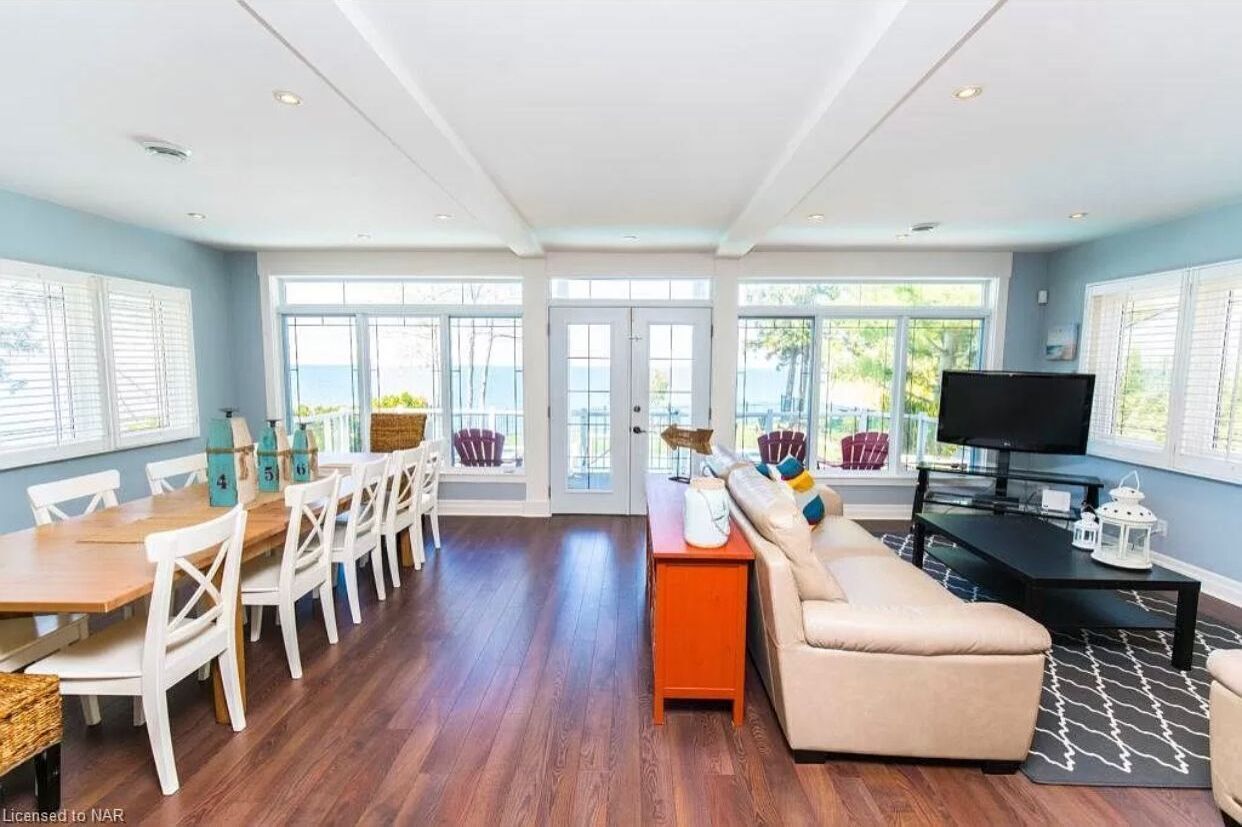 TV connectée, cheminée