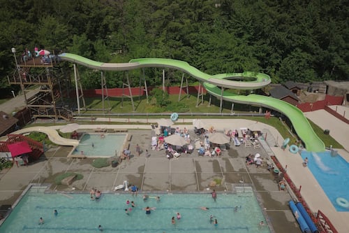 Indoor pool, 8 outdoor pools, open open 24 hours, pool umbrellas