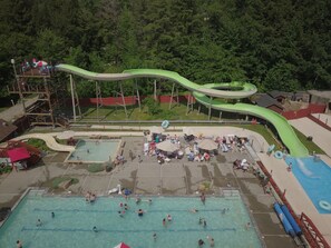 Indoor pool, 8 outdoor pools, open open 24 hours a day, pool umbrellas