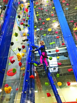 Rock climbing wall – indoor