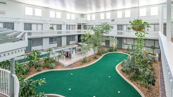 Indoor pool, outdoor pool