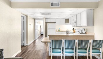Family Condo, 2 Bedrooms | Private kitchen | Microwave, stovetop, dishwasher, coffee/tea maker