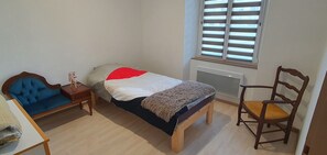 2 chambres, Wi-Fi gratuit, draps fournis