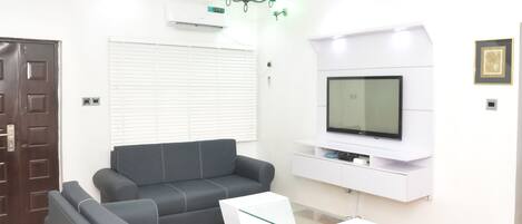 TV, DVD player, table tennis