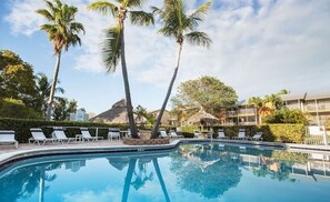 Una piscina riscaldata