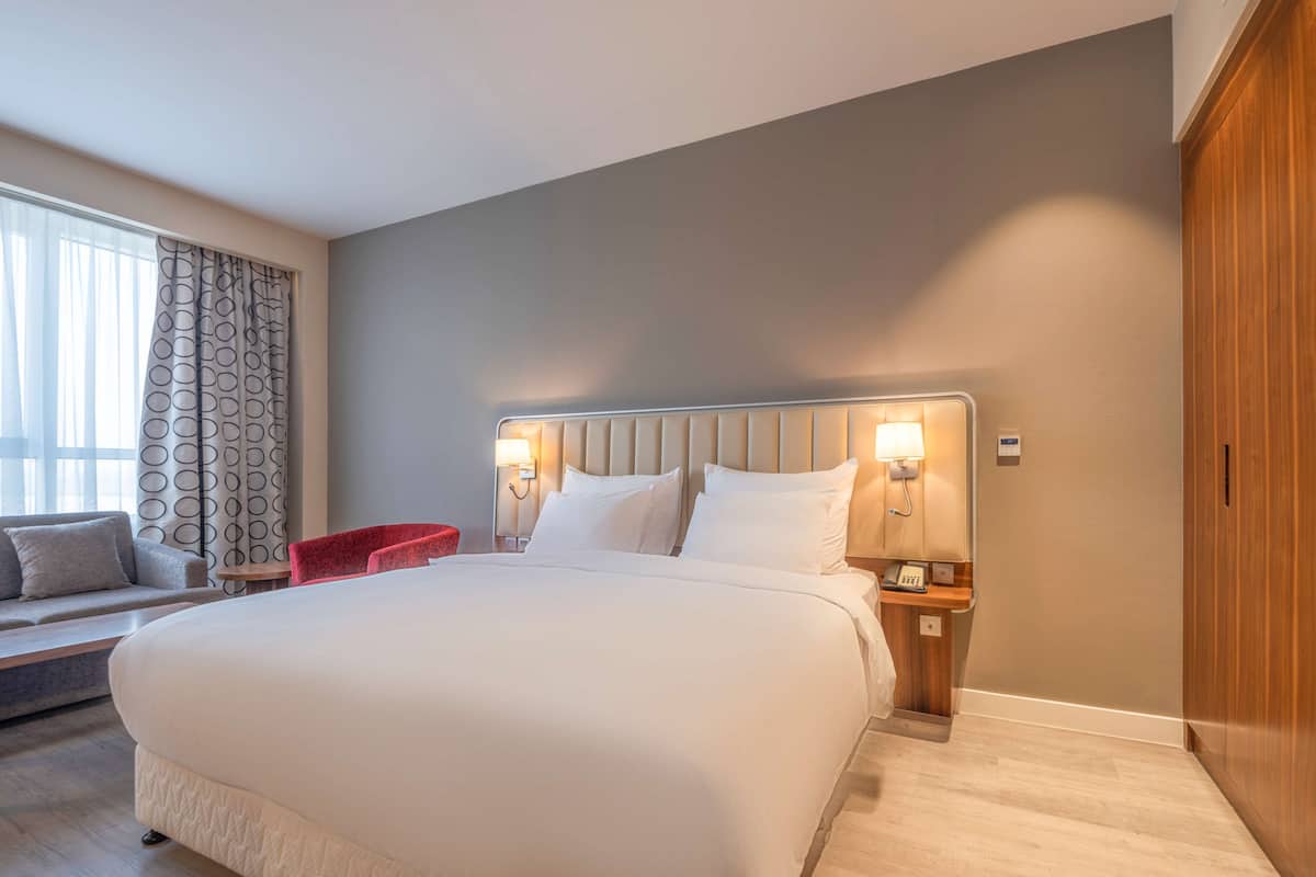 1 habitación, minibar, caja de seguridad en la habitación y escritorio