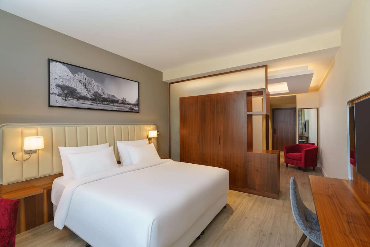 1 habitación, minibar, caja de seguridad en la habitación y escritorio