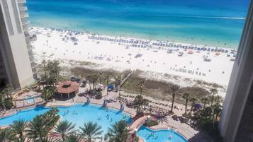Indoor pool, a heated pool
