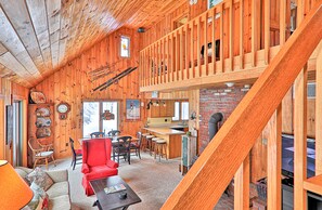 TV, fireplace, DVD player