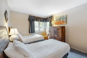 3 habitaciones, internet y ropa de cama 