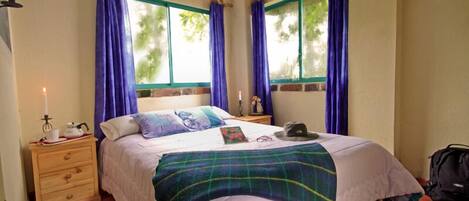 Down duvets, bed sheets