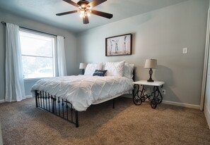 1 Schlafzimmer, kostenloses WLAN, Bettwäsche, Rollstuhlgeeignet