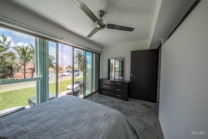Departamento de lujo, vista al mar | 2 habitaciones, tabla de planchar con plancha y wifi gratis 