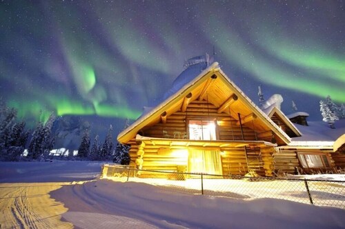 Come stay in this massive historic log mansion