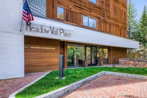 Exterior detail - 44 W Meadow Dr. Vail Village Condo- Pool, Hot Tub (Vail)