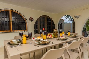 Opções para refeição ao ar livre