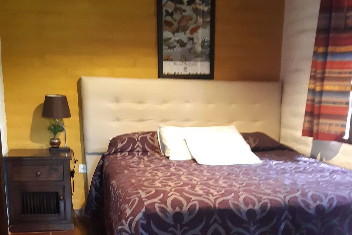 Down duvets, desk, free WiFi