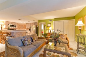 Condo, 1 Bedroom | Living room - Inverness 800 by Padre Island Rentals (South Padre Island)