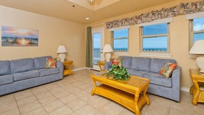 Condo, 3 Bedrooms | Living room - Inverness Penthouse 1103 by Padre Island Rentals (South Padre Island)