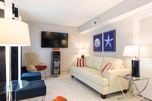 Living room - Inverness 703 by Padre Island Rentals (South Padre Island)
