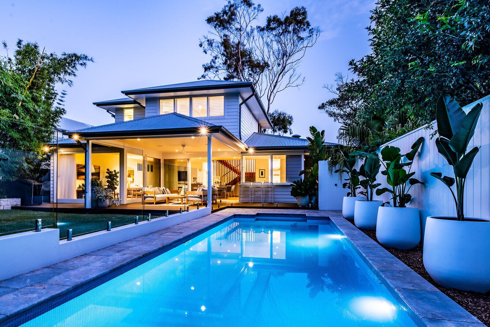 Stunning family home with heated pool