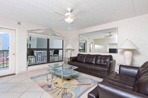 Condo, 3 Bedrooms | Living room - Saida IV 206 by Padre Island Rentals (South Padre Island)