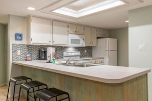Condo, 2 Bedrooms | Private kitchen - Saida IV 607 by Padre Island Rentals (South Padre Island)