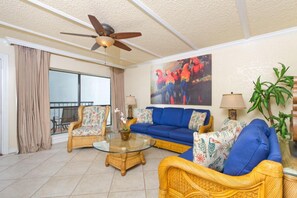 Condo, 3 Bedrooms | Living room - Saida IV 506 by Padre Island Rentals (South Padre Island)